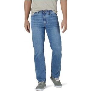 Wrangler Authentics mens Comfort Flex Waist Relaxed Fit Jeans, Leon, 56x30